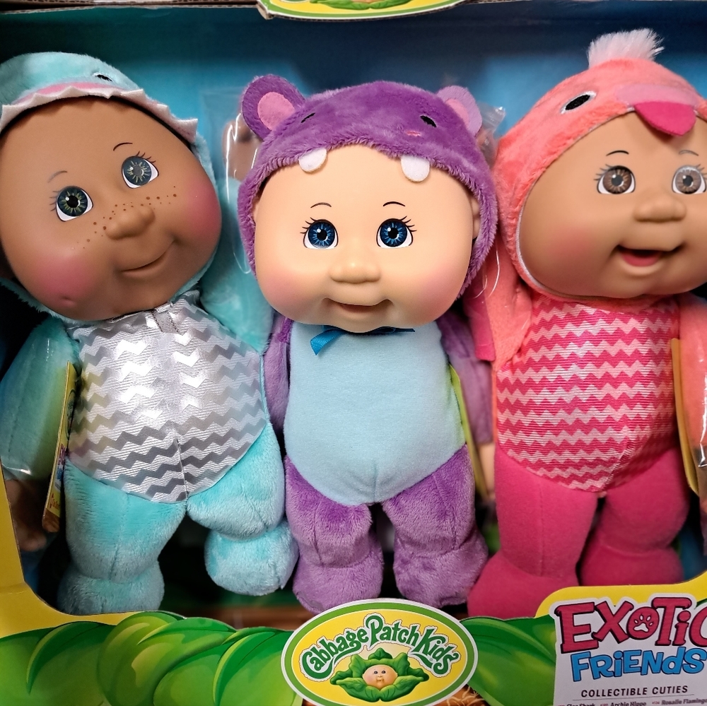 Cabbage Patch Kids Exotic Friends Collectible Cuties